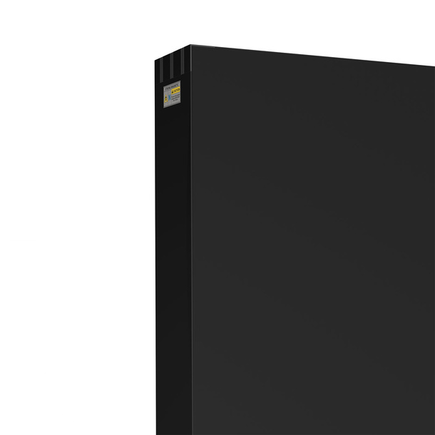 Messewand Lightbox click, Rückseite: schwarz