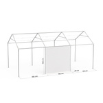 Vollwand am Partyzelt Select 3x6 m