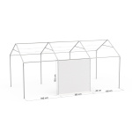 Vollwand am Partyzelt Select 3x6 m