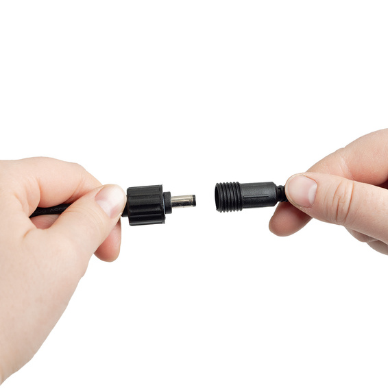 Kabel sicher verbinden: einfach zusammenstecken