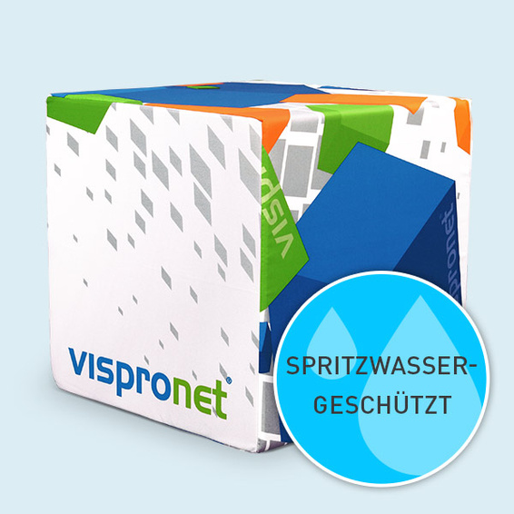 Sitzwürfel Outdoor, spritzwassergeschützt