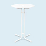 Stehtisch (Höhe 110 cm), Tischplattendurchmesser 70 cm & 80 cm