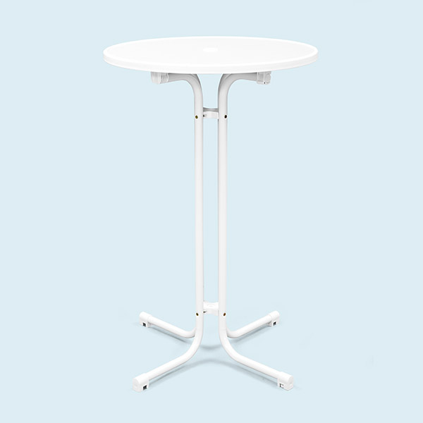 Stehtisch (Höhe 110 cm), Tischplattendurchmesser 70 cm & 80 cm