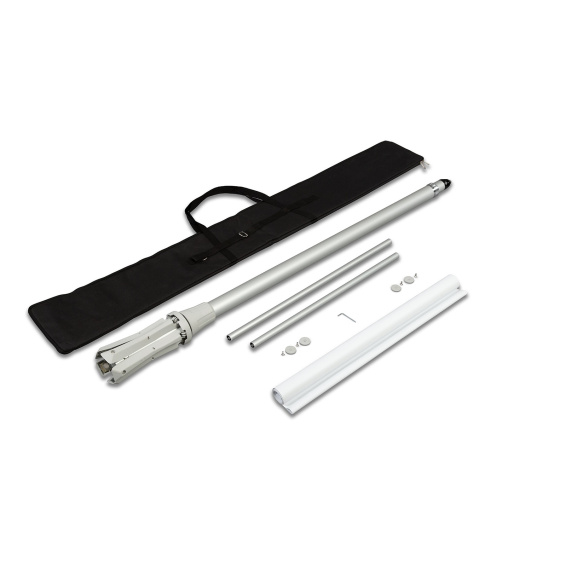 Lieferumfang T-Pole® 300 mit einseitigem Ausleger