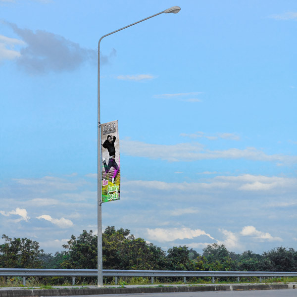 Street Banner Select mit Ausleger, einseitig bedruckt