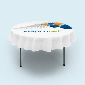 Tischdecken kurz für Klapptisch rund