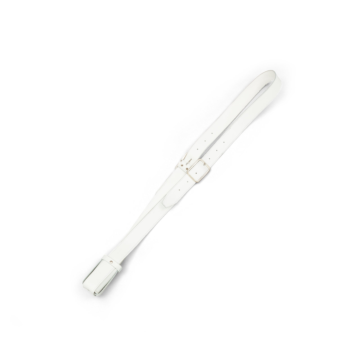 Tragegurt für Vereinsfahnen, weiß