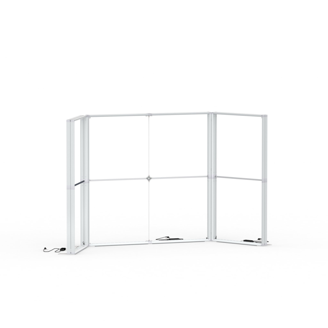 Trio-Modul, Systembreiten: 100 cm x 200 cm x 100cm