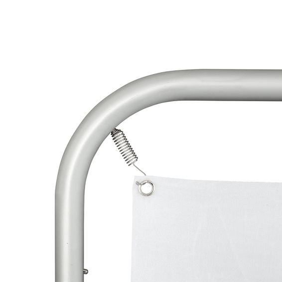 Tube Display mit Banner, Druckteilanbringung oben