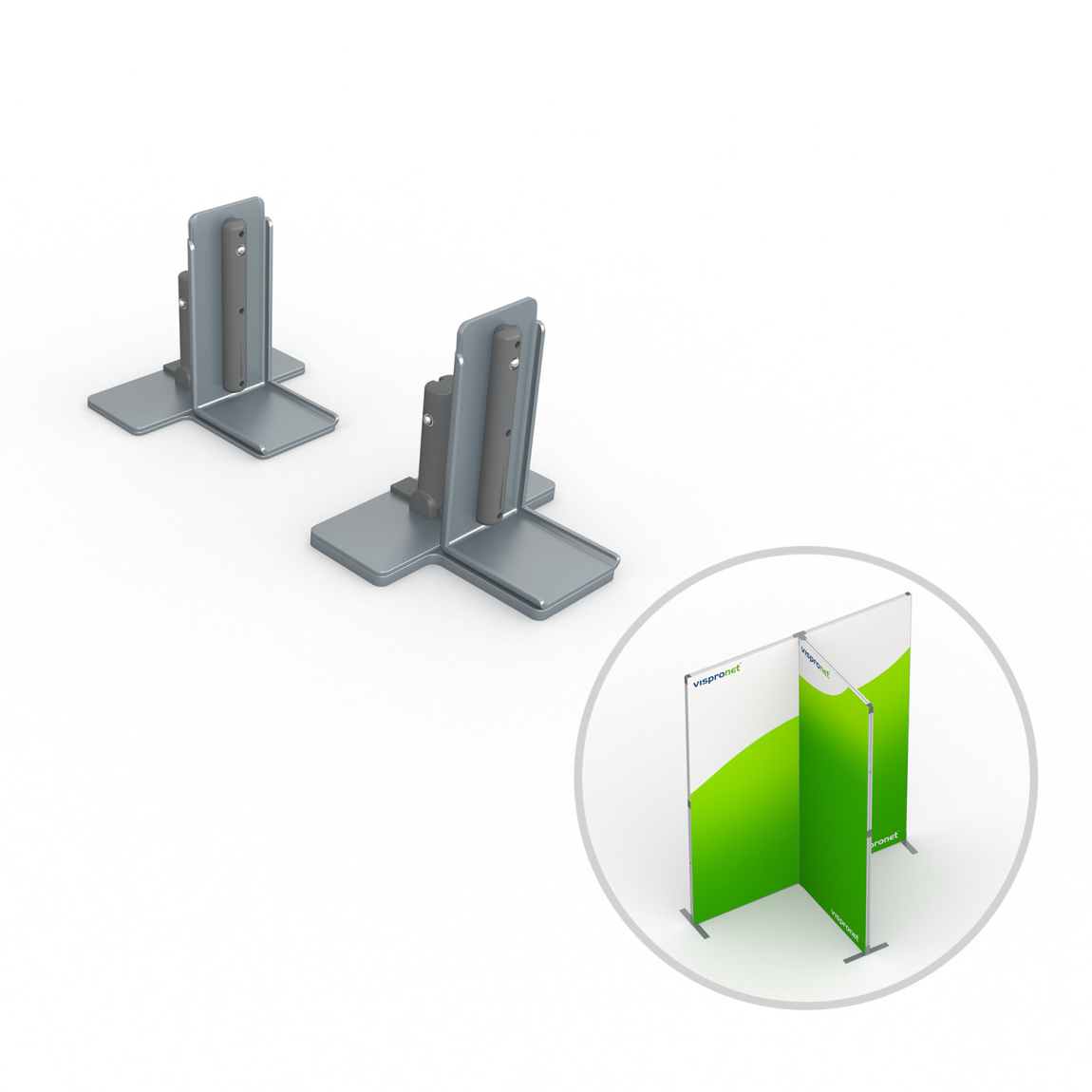 Zubehör-Set für Kederrahmen flex - T-Modul