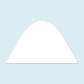 Vollwand Sternzelt, weiß