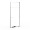 Messewand Lightbox click, System, Höhe: 250 cm 