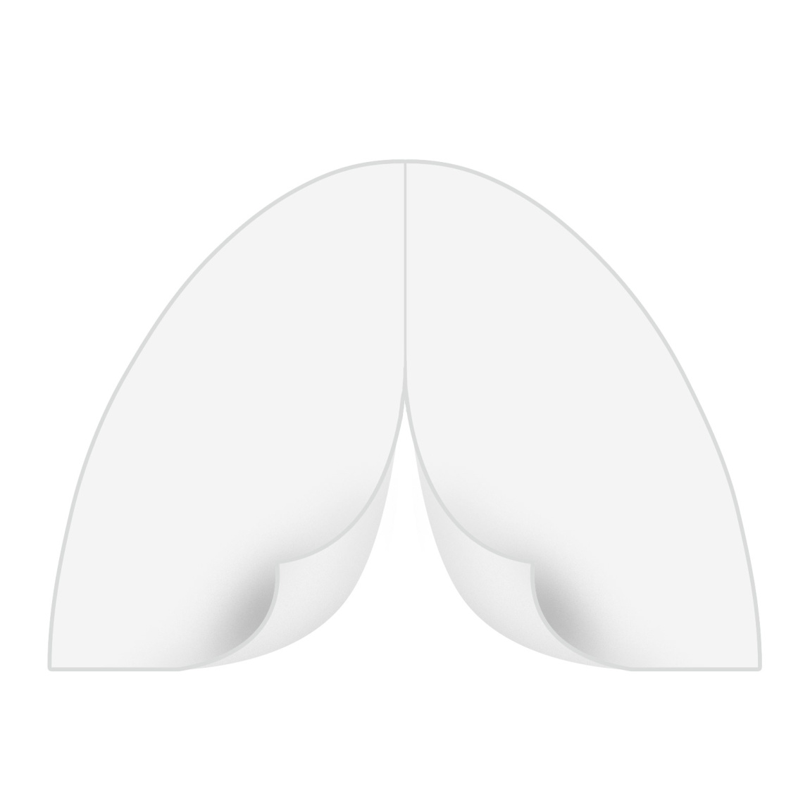 Wand Eventzelt Air mit Eingang durch Reißverschluss, weiß, ohne Druck