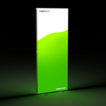 Messewand Lightbox fold 100 x 250 cm