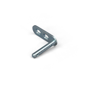 Wandbefestigung für Alu-Kederprofil (Profilhalter)