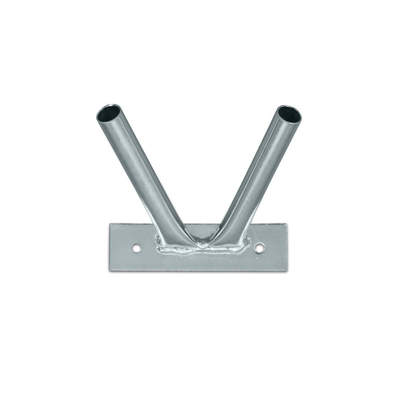 optionales Zubehör: Wandhalter 2-fach, ø 15 mm, für 2 Holzstäbe