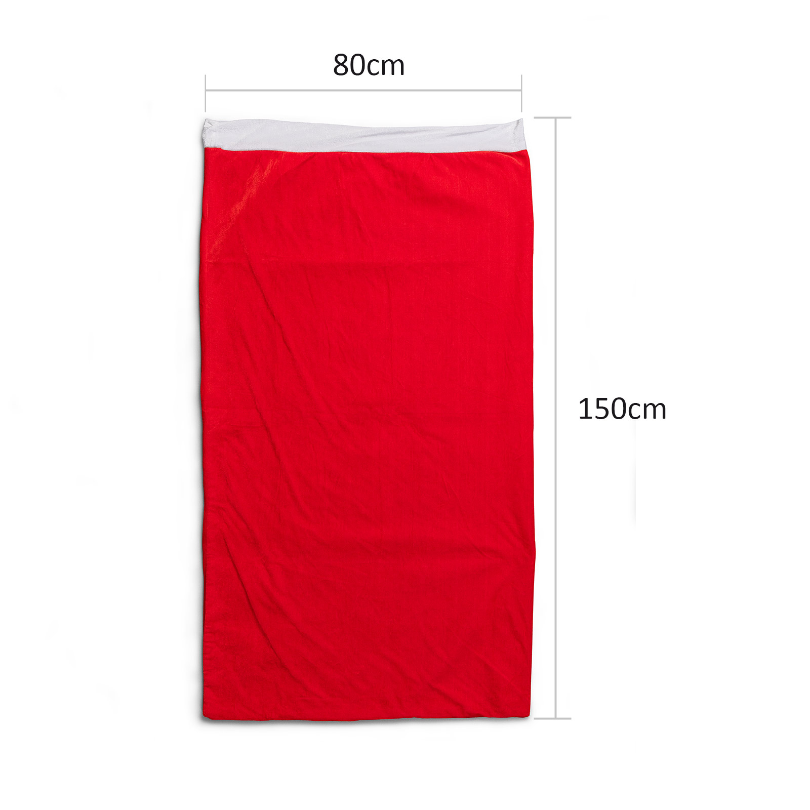 XXL-Größe: 80 x 150 cm - viel Platz für kleine und große Geschenke