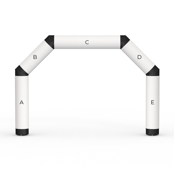 Eventbogen Air, Maße: 650 x 450 cm (B x H) - Wechselbanner