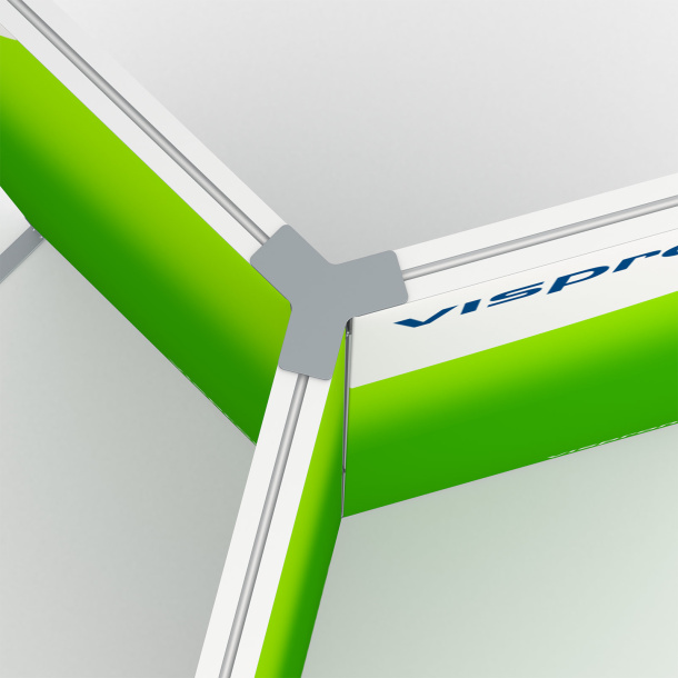 Kederrahmen flex, Detail: Verbindung der Rahmen