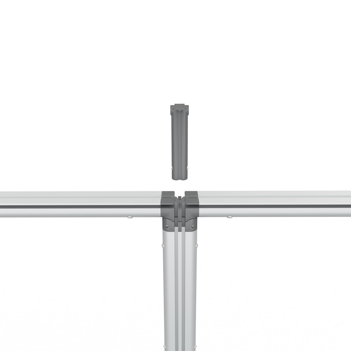 Verbindung zwischen zwei Rahmen