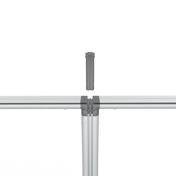 Verbindung zwischen zwei Rahmen