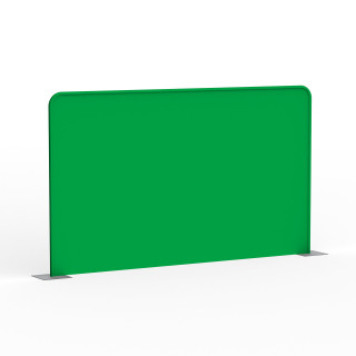 Display Wand Basic, lang, 300 x 177 cm - Greenscreen