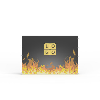 Vollwand, 300x205, Befestigungsschlaufe - Grillen