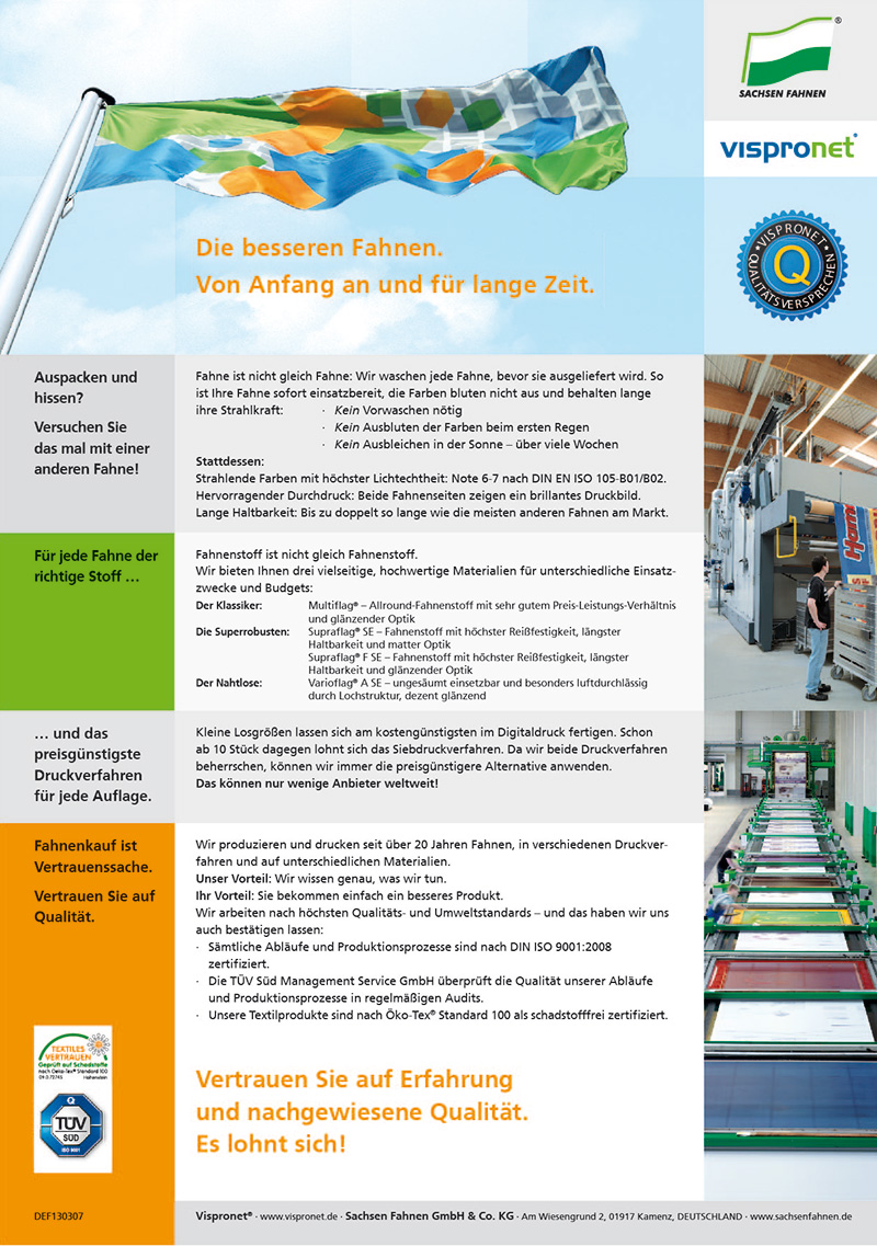 Qualitätsversprechen