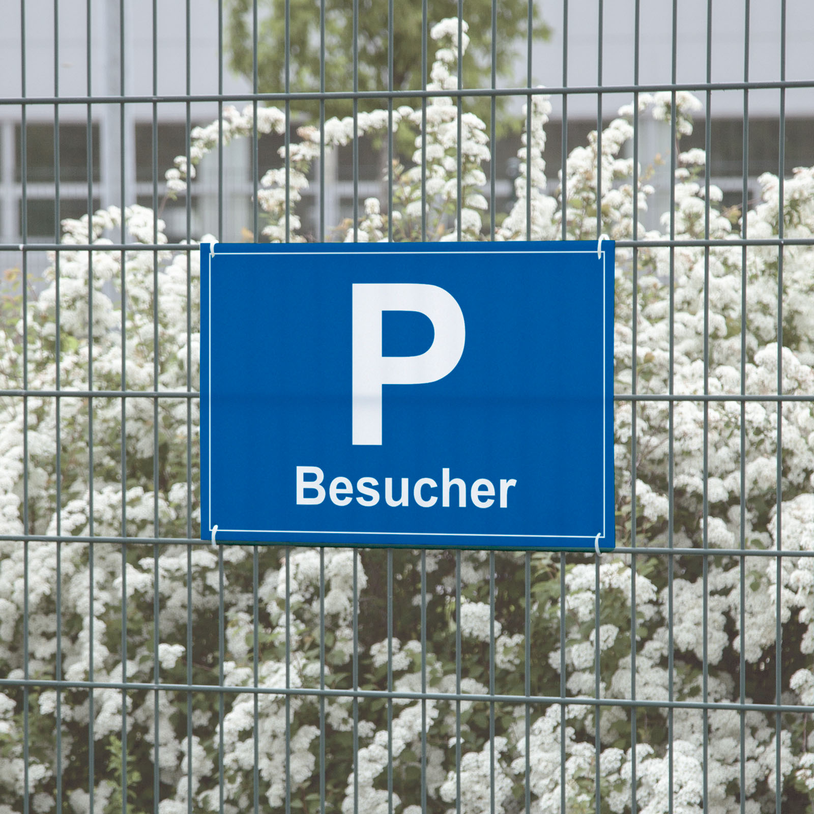Gartenschild Parkplatz