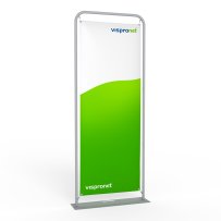 Display Tube mit Banner