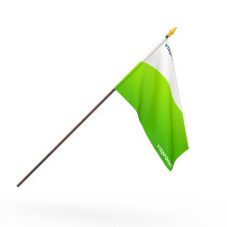 individuell bedruckbare Schwenkfahne