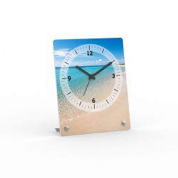 Rechteckiger Fotowecker im Hochformat aus Acrylglas