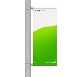 Street Bannermit Ausleger