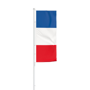 Frankreich Flagge Hochformat mit Presenter Basic