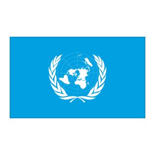 Sonderflaggen UN-Flagge