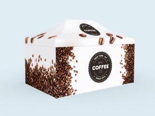 Faltpavillon 3x4,5 m im Einsatz