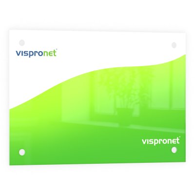 Acrylglas-Poster im Querformat mit Wunschmotiv