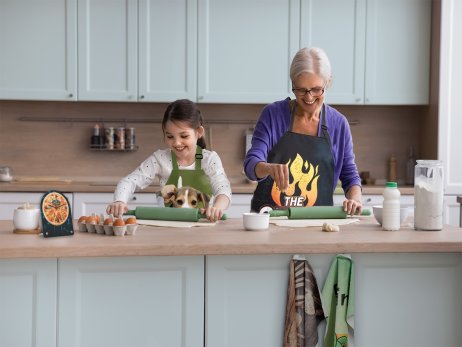 Osterdekoration für die Küche