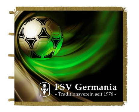 Vereinsfahne FSV Germania