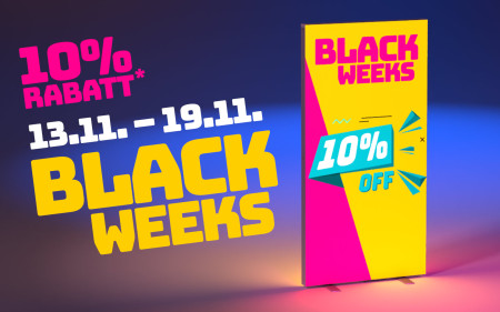 Black-Week-Lightbox/Kederrahmen